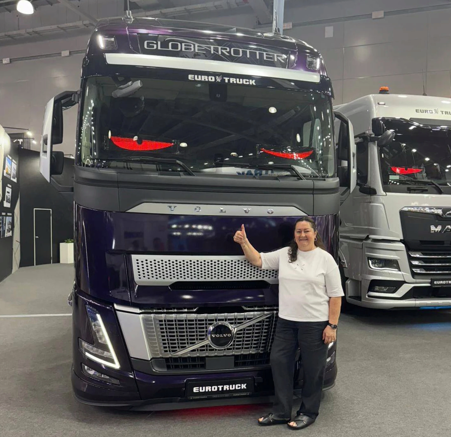 Концерн Volvo начал расследование из-за фото Вяльбе на фоне их грузовика: «Мы бы предпочли логотип КАМАЗа на их трейлере»